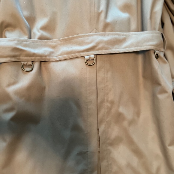 Mens Burberrys Trench Coat Size 36L Nova Check Wool Lining - Picture 14 of 16